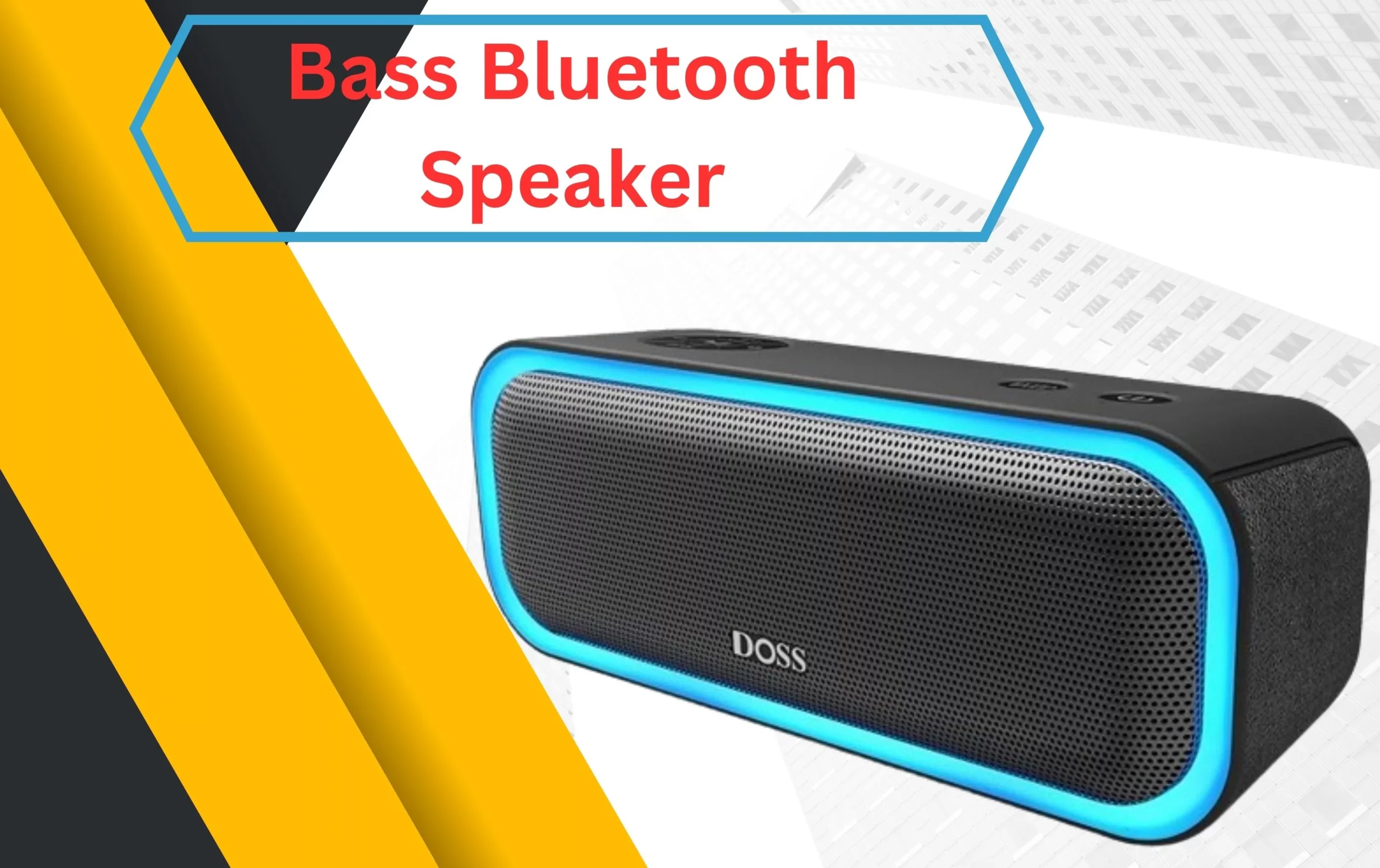 Bass Bluetooth Speaker