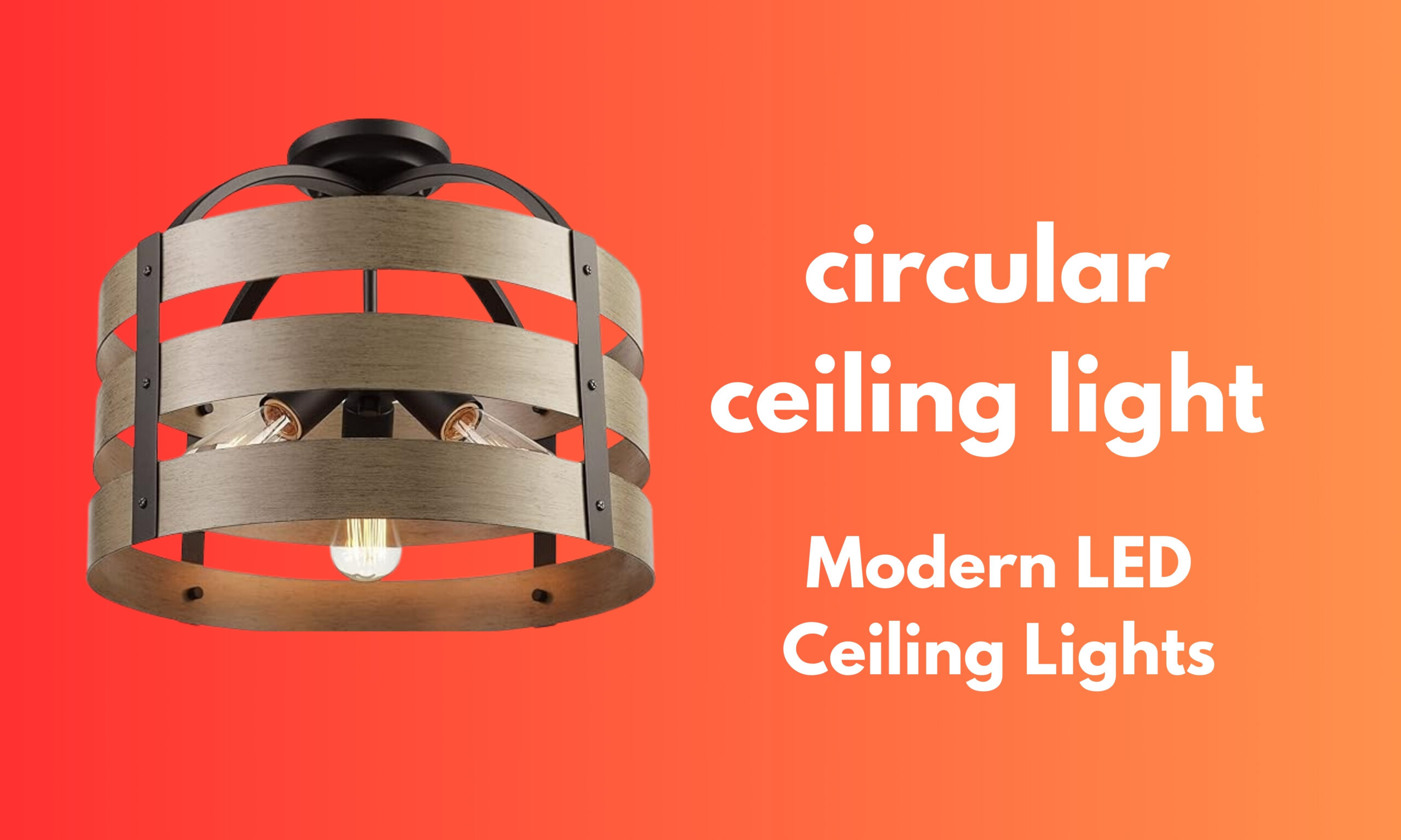 circular ceiling light