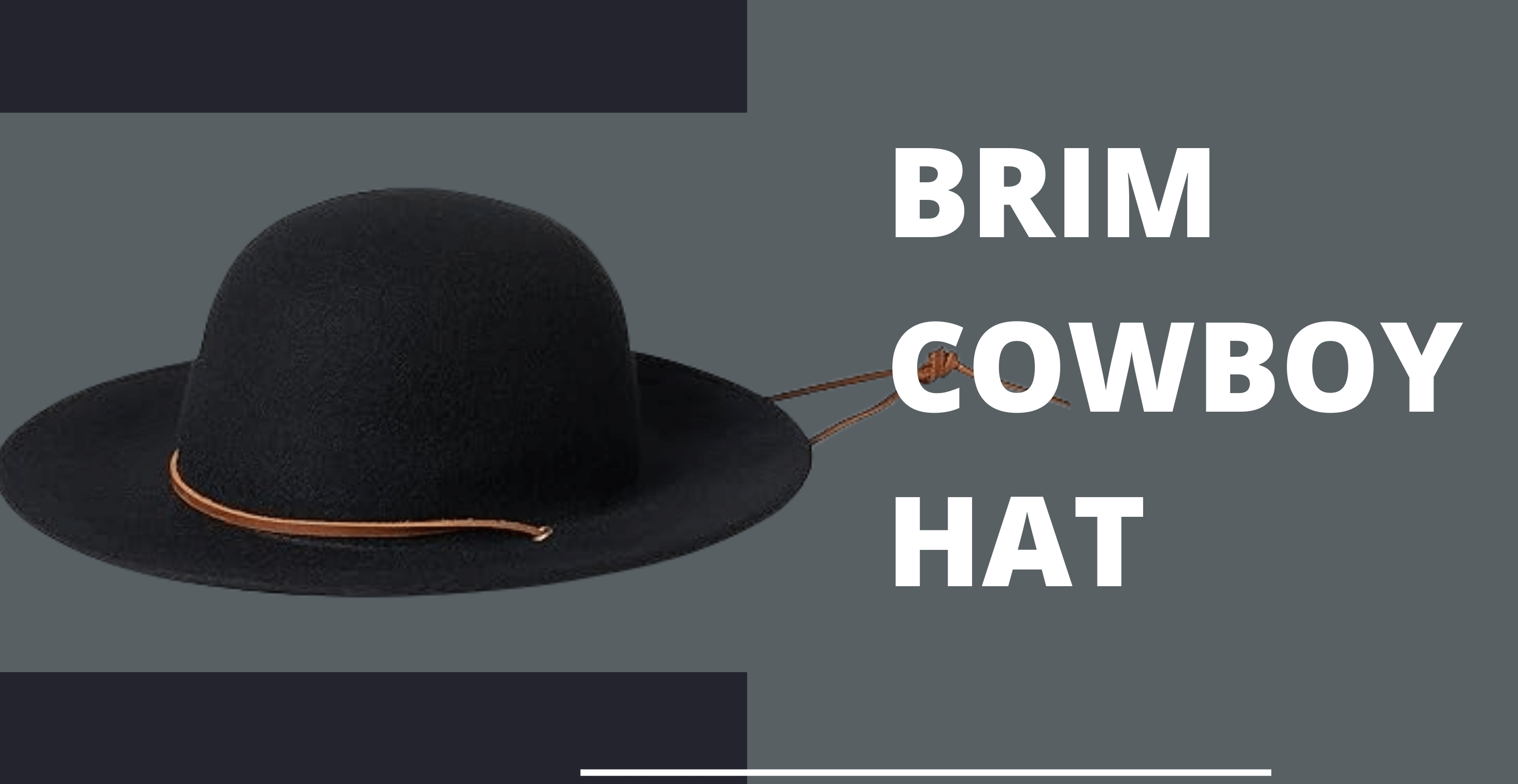Brim Cowboy Hat