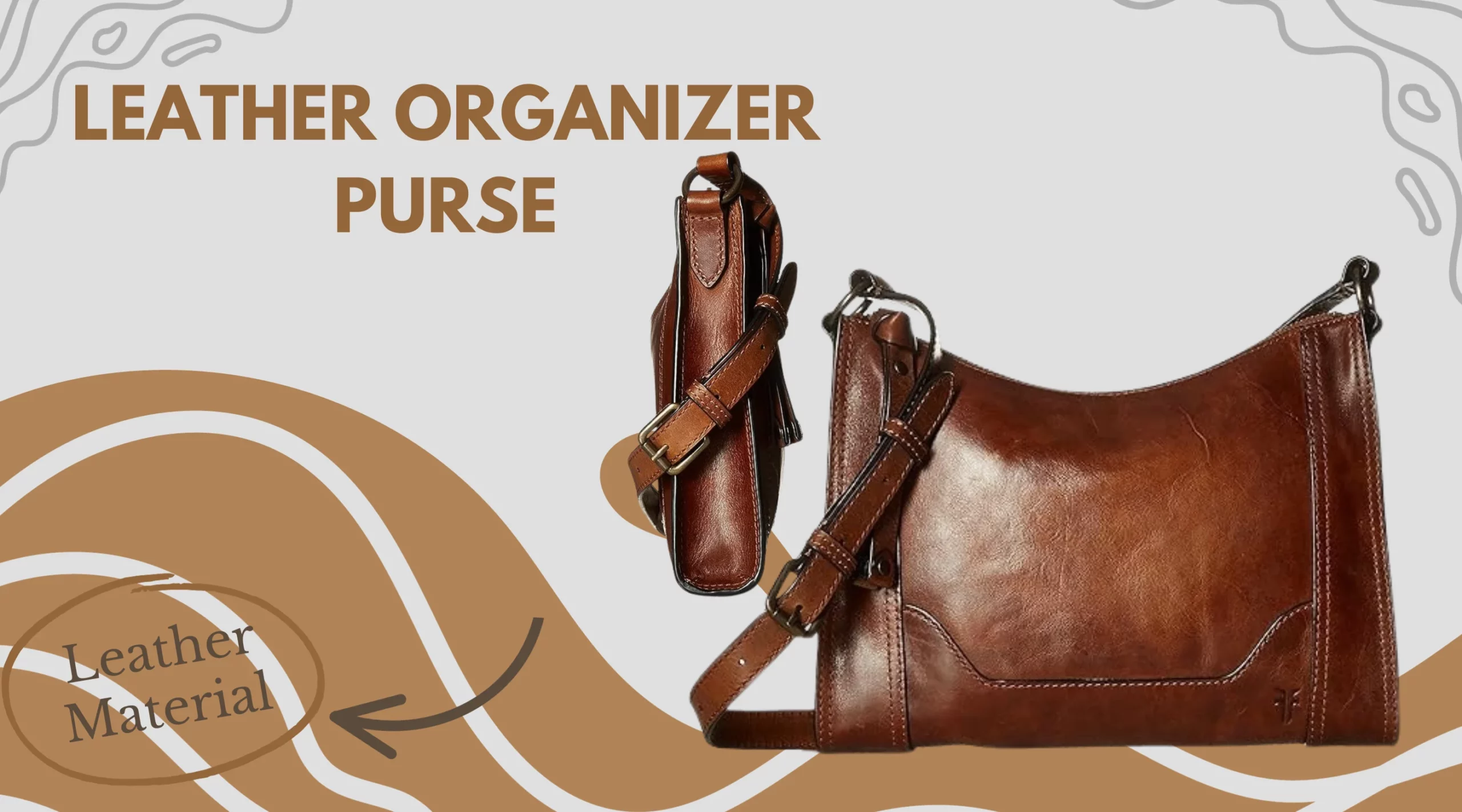 Leather Organizer Purse 1