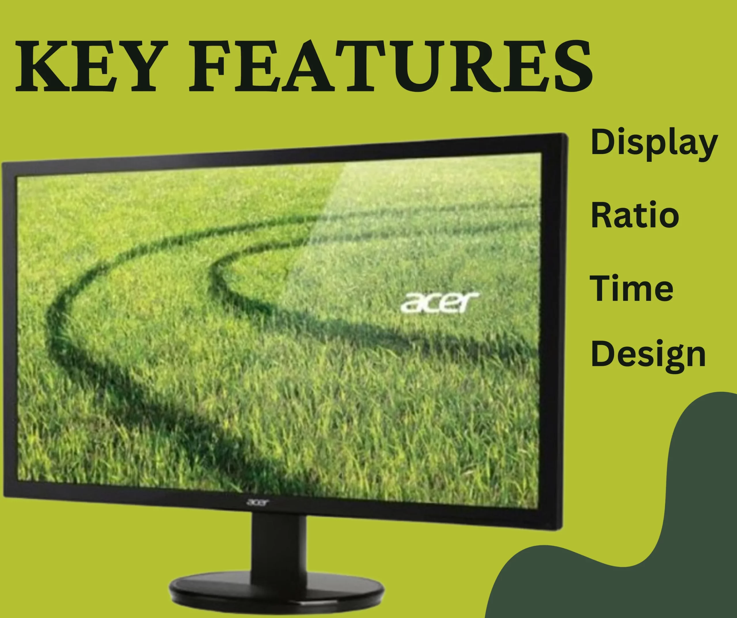 Acer Monitor 24 Inch