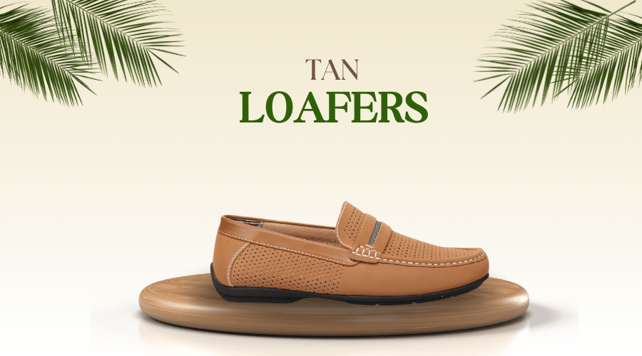 TAN Loafers