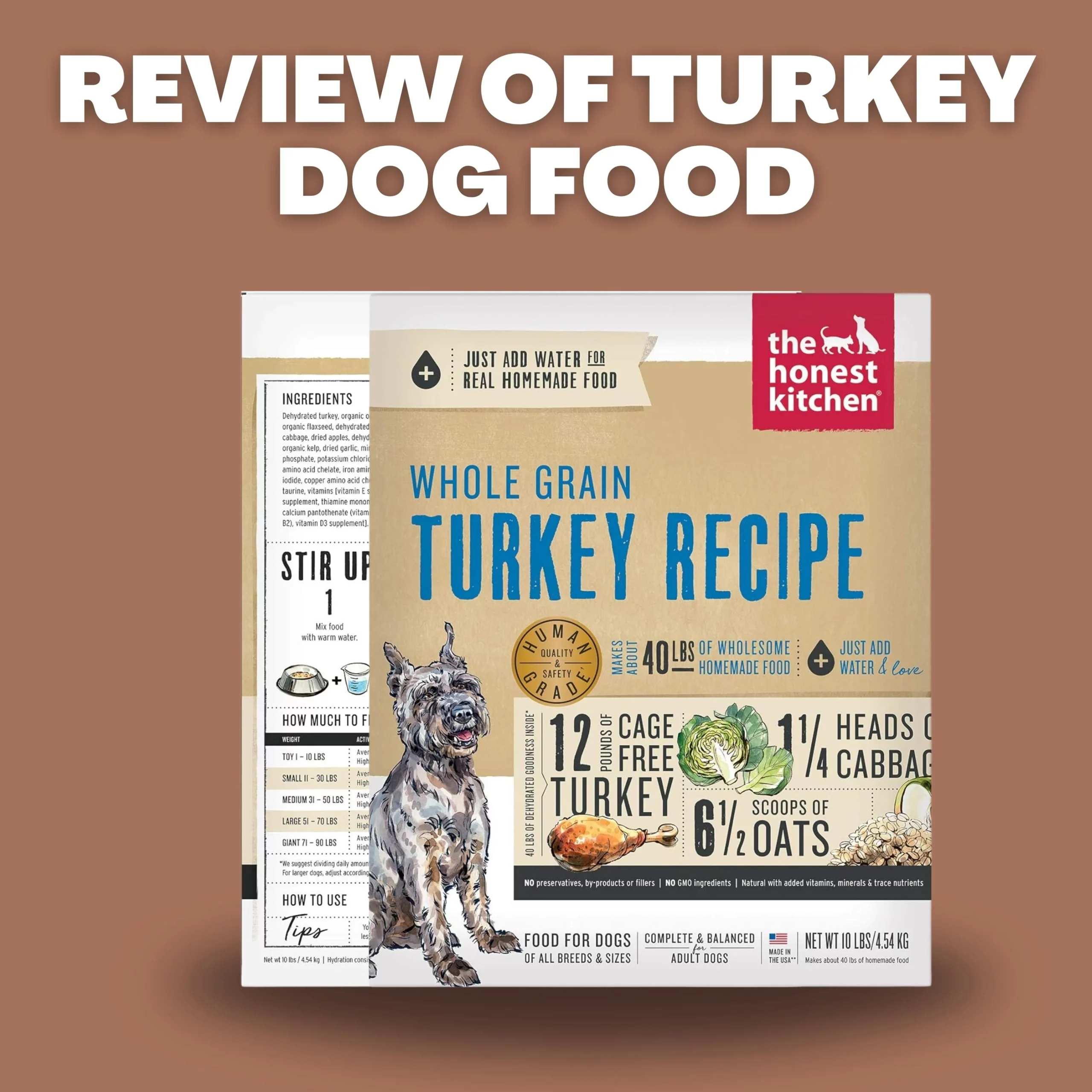 Turkey Dog Food