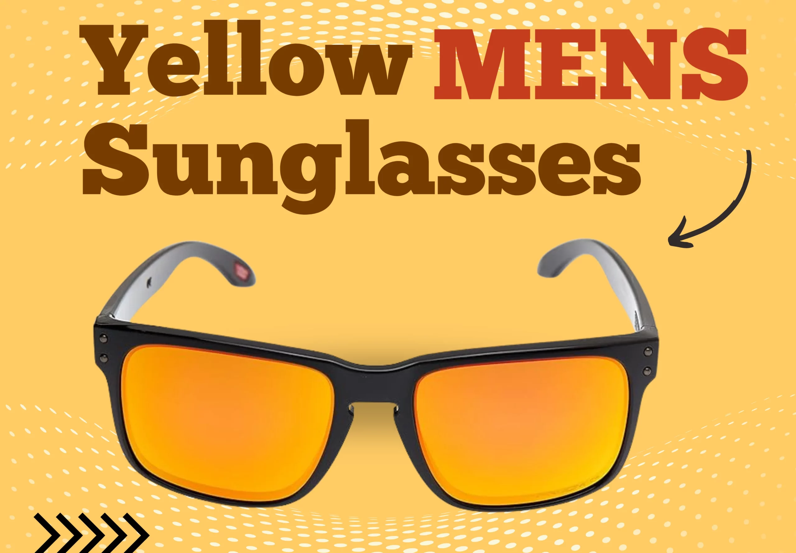 yellow sunglasses mens