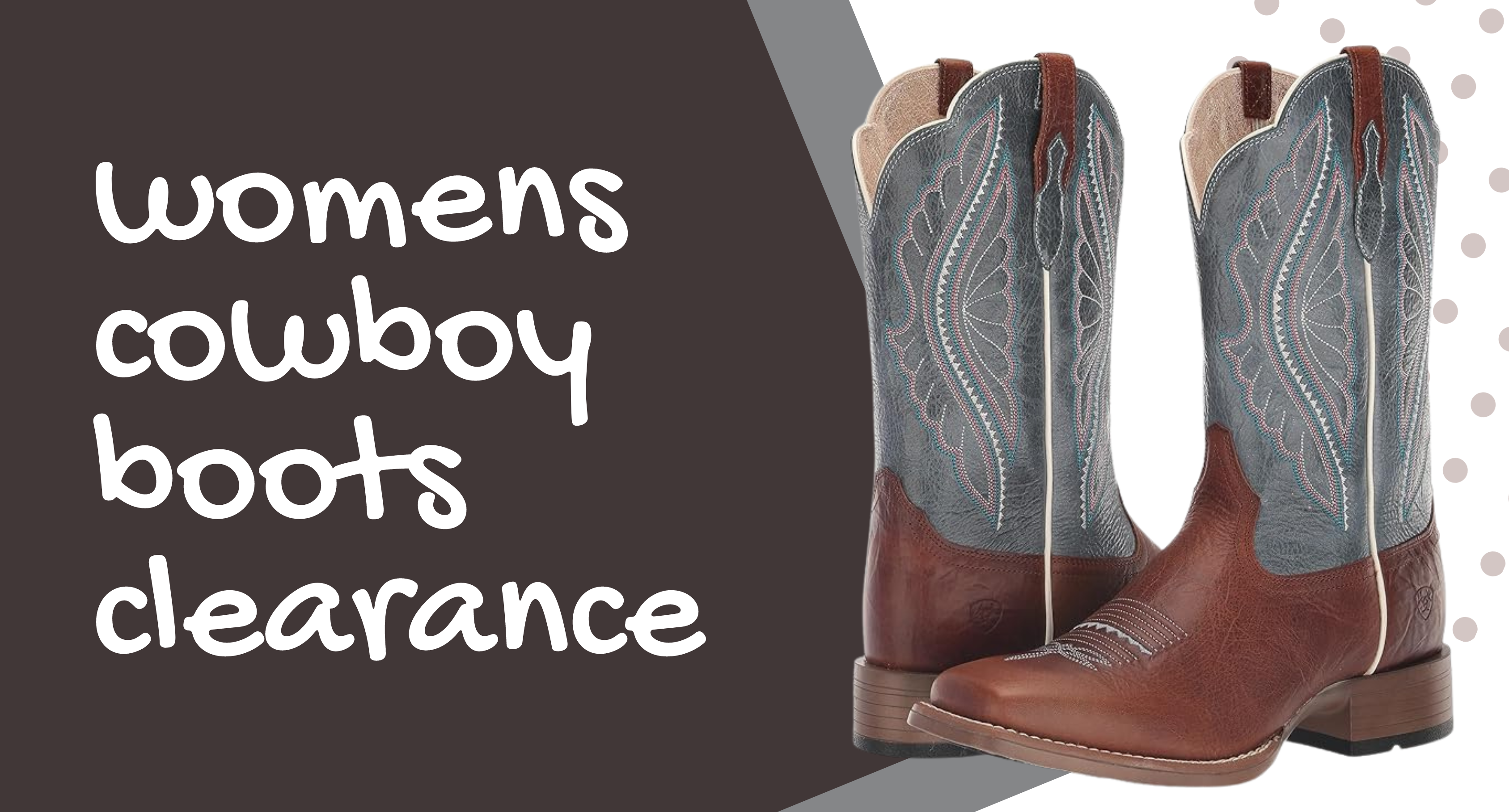 womens cowboy boots clearance