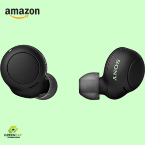 Sony True Wireless Headphones - Up to 20 Hours Battery - Charging case - Voice Assistant Compatible - Built-in mic for Phone Calls - Reliable Bluetooth - WF-C500B/BZ - Limited Edition - Midnight Black